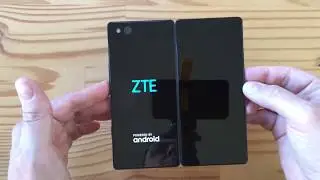 ZTE Axon M unboxing (live)