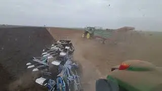 Zaoravanje stajnjaka plug Lemken Juwel 7 Vario, rasturivač Farmtech Superfex 1000T