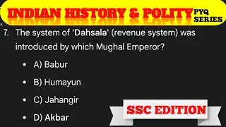 Master Indian History & Polity: TOP 50 PYQs You Can't Miss! Most Important SERIES #history #polity 