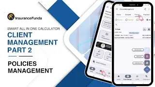 Smart &ndash; All In One Calculator | Client Management Part 2 | Policies Section Explained