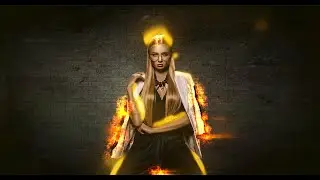 كيفية الحصول على تصميم احترافي في دقائق ! Fire  Photoshop Action