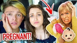 PREGNANT GIRLFRIEND PRANK ON MOM!! *GONE WRONG* (Prank Wars)