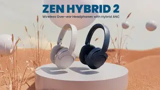 Creative Zen Hybrid 2 Wireless Over-ear Headphones with Hybrid ANC