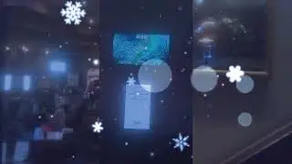 BBC2 underwater Christmas sting 2025
