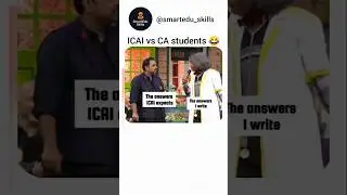 ICAI vs CA students 😂 #caaspirants #camotivation