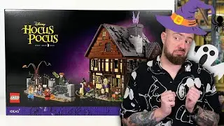 HOKUS POKUS: CHATA SI&Oacute;STR SANDERSON 🧙 LEGO IDEAS 21341 RECENZJA