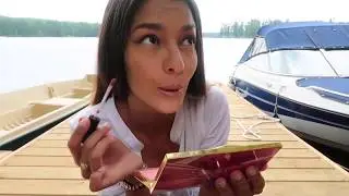 GET READY WITH ME + CHIT CHAT ON THE LAKE | VeeMazaGlam