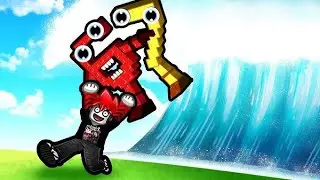 ESCAPING THE DEADLY TSUNAMI WITH BRAINROTS! 💥🌊