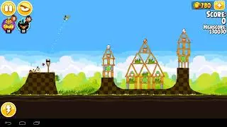 Angry Birds Seasons Easter Eggs! Level 1-10  126350