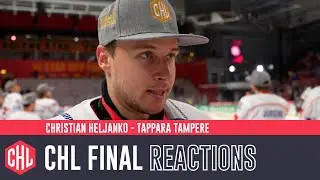 Christian Heljanko on winning the CHL Final