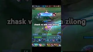 zhask vs adenya zilong🤣 change double kill #mobilelegends #mlbb #zhaskbestbuild #zhask #change