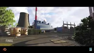 MAKING VIDEO OF CHERNOBYL POWER PLANT / LUMION / BLENDER