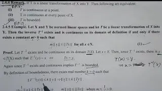 Ep.17 Functional Analysis | Theorem 2.4.5 | Inverse | MSC 3rd Seme | Net | Csir | Yogeshwar Sir