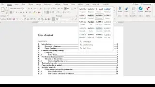 MS Word for Research Report Writing part 2