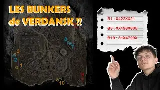 TUTO VERDANSK 2025, les bunkers à CODES et les PIECES SECRETES