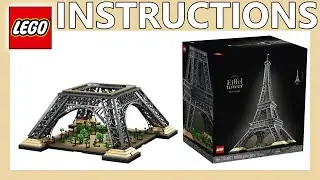 LEGO Instructions | Eiffel tower | 10307 | LEGO CREATOR Expert 2022