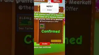 OMG🥶I got Rainbow Titan Sea Turtle#growagarden #roblox