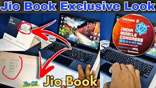 Jio Book Laptop Exclusive Look Available Qualcomm Stall At @IMC2022💥Here Are Exclusive First Look👌