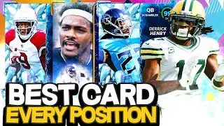 ЛУЧШАЯ КАРТА НА КАЖДОЙ ПОЗИЦИИ *ОБНОВЛЕНО* В MADDEN 22 ULTIMATE TEAM!