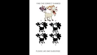 ONLY FOR SMART BRAIN FIND THE CORRECT SHAWOD