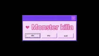 Monster killa// #mexa #hyperpop #glitchcore #aloemendoza