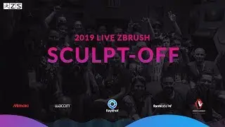 2019 Live ZBrush Sculpt-Off - Group 1