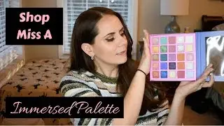 Immersed A2O Palette- Review with Eye and Finger Swatches!!! Shop Miss A