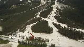 L'enorme frana dell'Acquabona incubo di Cortina vista dal drone (4k)