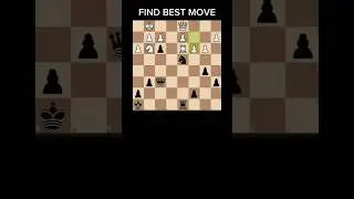 Find the best move for black! Найдите лучший ход за чёрных! #chess #шахматы  #shorts #nani #anime