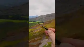 Painting a Hyper-Realistic Landscape #artlessons #painting #nature