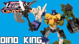 Эксклюзивный обзор Pulsecon Dino King &mdash; Transformers Legacy United