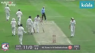 DolphinTV: Eastern Suburbs v Sydney University at University Oval - NSW Premier Cricket