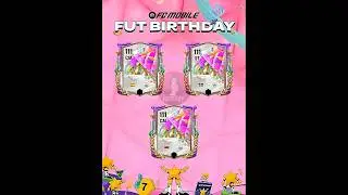 FUT BIRTHDAY ICONS ☠️ #eafc25 #fifamobile #fcmobile #fc25 #fifa #shorts