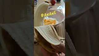 Joghurt-Bowl mit Kaki, Banane & Apfel &ndash; frisch, s&uuml;&szlig; & richtig crunchy