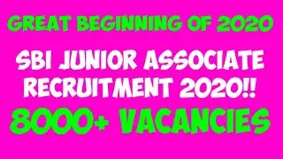 SBI Clerk Recruitment 2020