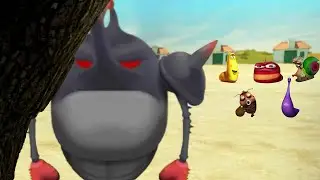 Red Larva Oi Oi Oi VS Yellow Larva Ole Ole Ole VS Black Larva Squid Game