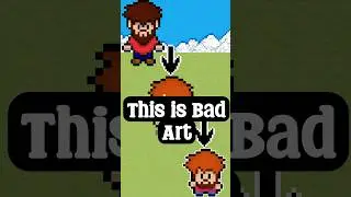 Как выбрать для своей игры простое, а не сложное оформление #godot #pixelart #indiegame