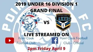 2019 Under 16 Division 1 Grand Final