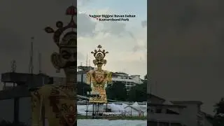 nagpur biggest ravan dahan at kasturchand park #dashera #nagpur