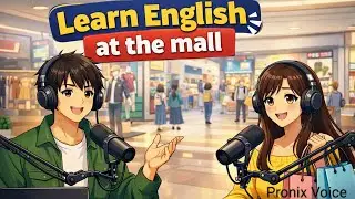 Learn English at the Mall | Real Life English Conversation | English Podcast | Pronix Voice