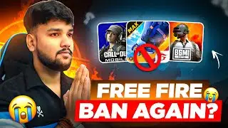 Free Fire Ban Again on 15 AUGUST 🥺💔 Online Games Ban In Maharashtra 💔