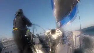 Hamachi Swiftsure 2023 - 15 minutes before demasting