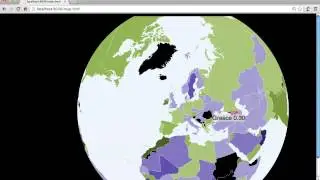 Demo of GDELT Actor Map