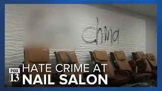 Downtown Salt Lake City nail salon targeted with racist vandalism