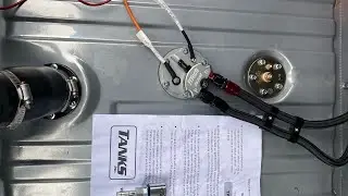 1967 Mustang Tanks inc fuel tank install 
