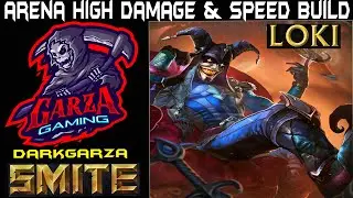 Smite Arena Season 8 Crazy Good Loki High Damage & Speed Build (Beginner Friendly Build)