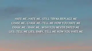 Ellie Golding & juice WRLD -Hate me (lyrics)