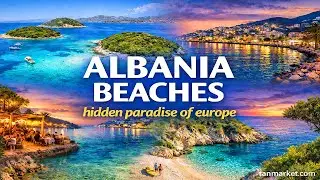 Albania Beaches: Hidden Paradise of Europe 🇦🇱🌊#albania #albanianbeaches #ioniansea #adriaticsea