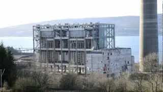 Inverkip power station demolition 6/2/2013
