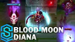 Blood Moon Diana Skin Spotlight - League of Legends
